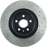 Stoptech - Stoptech 127.62124R StopTech Slotted & Drilled Sport Brake Rotor - Image 3