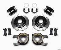 Wilwood 140-12214-D Wilwood D154 P/S Park Brake Kit Drilled Mopar/Dana 2.36in Off w/Snap Ring Bearing