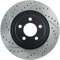Stoptech - Stoptech 127.63061R StopTech 05-09 Chrysler 300 (5.7L V8 exc SRT-8) Front Right Slotted & Drilled Rotor - Image 2