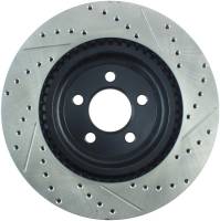 Stoptech - Stoptech 127.63061R StopTech 05-09 Chrysler 300 (5.7L V8 exc SRT-8) Front Right Slotted & Drilled Rotor - Image 3