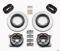 Wilwood 140-12420 Wilwood Forged Dynalite P/S Park Brake Kit Strange Eng Floater 3.49in Offset