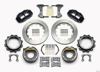 Wilwood 140-12436 Wilwood Narrow Superlite 4R Rear P-Brk Kit 14.00in Strange Eng Floater 3.49in Offset