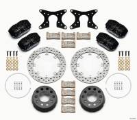 Wilwood 140-12556-D Wilwood Dynapro Lug Mount Dual Rear Dynamic Kit SA Drilled 58-64 Olds/Pont .690in Studs
