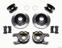 Wilwood 140-12570-D Wilwood D154 P/S Park Brake Kit Drilled 12 Bolt 2.75in offset Staggered Shock