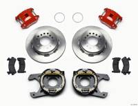 Wilwood 140-12570-R Wilwood D154 P/S Park Brake Kit Red 12 Bolt 2.75in offset Staggered Shock