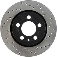 Stoptech 128.33069L StopTech 03-05 VW Golf GTi (vented rear discs) Drilled Left Rear Rotor
