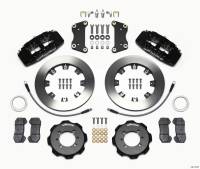 Wilwood 140-12767 Wilwood Dynapro 6 Front Hat Kit 12.19in 2012 Fiat 500 w/ Lines