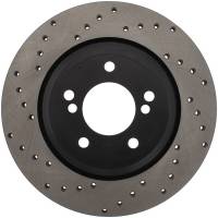 Stoptech 128.34054R StopTech 01-07 BMW M3 (E46) / 00-04 M5 (E39) Drilled Right Rear Rotor