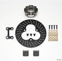 Wilwood 140-12956 Wilwood Dynapro Single LW Left Front Kit - Sprint 10.95in Aluminum Drilled Rotor