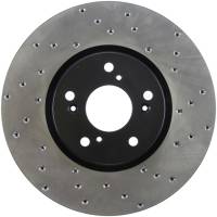 Stoptech 128.40062L StopTech 04-08 Acura TL/TL-S Brembo Drilled Left Front Rotor