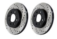 Stoptech - Stoptech 128.40062R StopTech 04-08 Acura TL/TL-S Brembo Drilled Right Front Rotor - Image 2