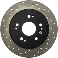 Stoptech 128.40068R StopTech Drilled Sport Brake Rotor