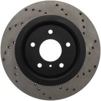 Stoptech 128.42080L StopTech 08-09 Infiniti EX35 / 05-08 G35 / 09 G37 / 06-09 M35/M45 Drilled Left Front Rotor