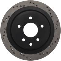 Stoptech 128.42088R StopTech 08-09 Infiniti EX35 / 05-08 G35 / 09 G37 / 06-09 M35/M45 Drilled Right Rear Rotor