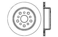 Stoptech 128.44105L StopTech 93-98 Toyota Supra Turbo Drilled Left Rear Rotor