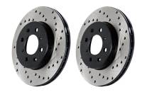 Stoptech - Stoptech 128.47018R StopTech 02-10 WRX Drilled Right Front Rotor - Image 3