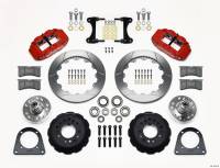 Wilwood 140-13224-R Wilwood Narrow Superlite 6R Front Hub Kit 12.88in Red TCI-IFS 71-78 (Pinto Based)