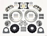 Wilwood 140-13225-P Wilwood Narrow Superlite 6R Front Hub Kit 14.00in Polished TCI-IFS 71-78 (Pinto Based)