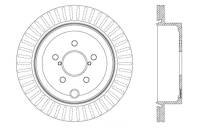 Stoptech 128.47031R StopTech Drilled Sport Brake Rotor