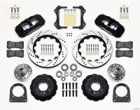 Wilwood 140-13226-D Wilwood AERO6 Front Hub Kit 14.00in Drilled TCI-IFS 71-78 (Pinto Based)