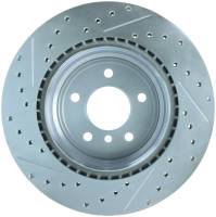 Stoptech - Stoptech 227.34080L StopTech Select Sport 07-13 BMW 335i Slotted & Drilled Vented Left Rear Brake Rotor - Image 3