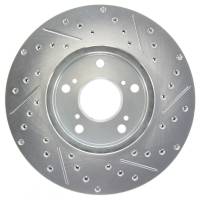 Stoptech - Stoptech 227.40036R StopTech Select Sport 06-08 Honda Civic GX / 98-02 Accord V7 Slotted and Drilled Right Front Rotor - Image 3