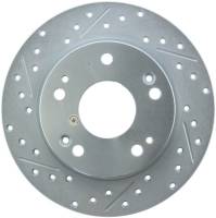 Stoptech 227.40055R StopTech Select Sport Drilled & Slotted Rotor - Front Left