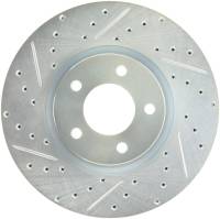 Stoptech 227.45078R StopTech 07-13 Mazdaspeed3 Sport Slotted & Drilled Front Right Rotor