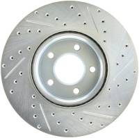 Stoptech - Stoptech 227.45078R StopTech 07-13 Mazdaspeed3 Sport Slotted & Drilled Front Right Rotor - Image 3