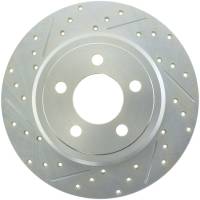 Stoptech 227.63060R StopTech Select Sport 06-15 Dodge Charger/ 05-15 Chrysler 300 Slotted/Drilled Right Rear Brake Rotor