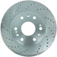 Stoptech - Stoptech 227.66057R StopTech Select Sport 07-11 GM Silverado 1500 Slotted and Drilled Right Front Rotor - Image 2