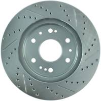 Stoptech - Stoptech 227.66057R StopTech Select Sport 07-11 GM Silverado 1500 Slotted and Drilled Right Front Rotor - Image 3