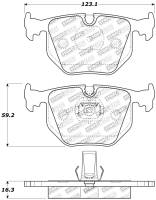 Stoptech 309.06830 StopTech Performance 01-07 BMW M3 E46 / 00-04 M5 / 04-09 X3 / 00-06 X5 / 1/06-09 Z4 / 9/00-07 330 /