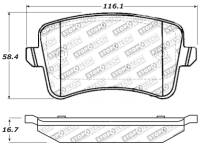 Stoptech - Stoptech 309.13860 StopTech Performance Brake Pads - Image 2
