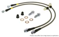 Stoptech - Stoptech 950.42502 StopTech 07-08 Infiniti G35 Rear Stainless Steel Brake Lines - Image 4