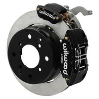 Wilwood 140-17475 Wilwood 70-76 Porsche 914 Rear Powerlite Brake Kit Plain Face - Black