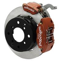 Wilwood 140-17475-R Wilwood 70-76 Porsche 914 Rear Powerlite Brake Kit Plain Face - Red