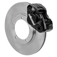 Wilwood 140-17652 Wilwood 69-74 Porsche 911 D31 11.10in. Front Brake Kit w/ Flex Lines - Black
