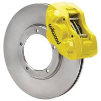 Wilwood 140-17653-Y Wilwood 75-83 Porsche 911 D45 11.10in. Front Brake Kit w/ Flex Lines - Yellow