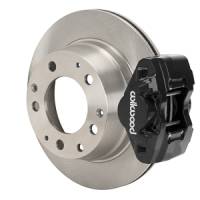 Wilwood 140-17655 Wilwood 69-83 Porsche 911 D31 11.42in. Rear Brake Kit w/ Flex Lines - Black
