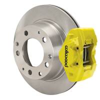 Wilwood 140-17656-Y Wilwood 84-89 Porsche 911 D31 11.42in. Rear Brake Kit w/ Flex Lines - Yellow