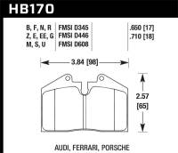 Hawk Performance - Hawk Performance kHB170N.650 Hawk HP+ Street Brake Pads - Image 3