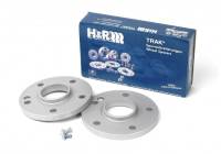 H&R - H&R Special Springs LP 80556659SW H&R Trak+ 40mm DRA Wheel Spacers - Bolt Pattern 5/112 Center Bore 66.5 Stud Thread 14x1.5 - Black - Image 2