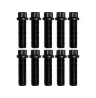 Wilwood 230-15369 Wilwood Bolt Kit - 1/2-20x1.75 L - 10 Pack (Black)