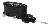 Wilwood 260-13375-BK Wilwood High Volume Tandem Master Cylinder - 15/16in Bore Black-W/Pushrod