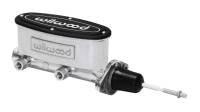 Wilwood 260-9439-P Wilwood High Volume Tandem Master Cylinder - 7/8in Bore Ball Burnished-W/Pushrod