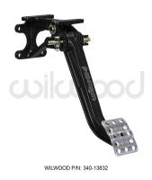 Wilwood 340-13832 Wilwood Adjustable Brake Pedal - Dual MC - Swing Mount - 7:1