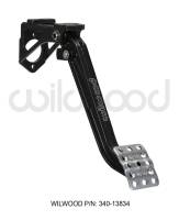 Wilwood 340-13834 Wilwood Adjustable Single Pedal - Swing Mount - 7:1