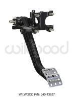 Wilwood 340-13837 Wilwood Adjustable Brake Pedal - Rev. Swing Mount - 5.1:1