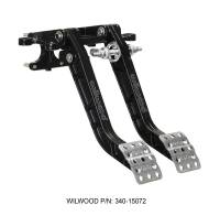 Wilwood 340-15072 Wilwood Adjustable-Trubar Dual Pedal - Brake / Clutch - Fwd. Swing Mount - 6.25:1